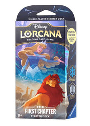 DISNEY LORCANA: THE FIRST CHAPTER - STARTER DECK (PRE-ORDER SEPT)