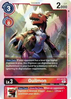 Guilmon [ST7-03] (Tamer's Evolution Box 2) [Starter Deck: Gallantmon Promos]