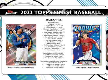 2023 TOPPS FINEST BASEBALL MASTER HOBBY BOX