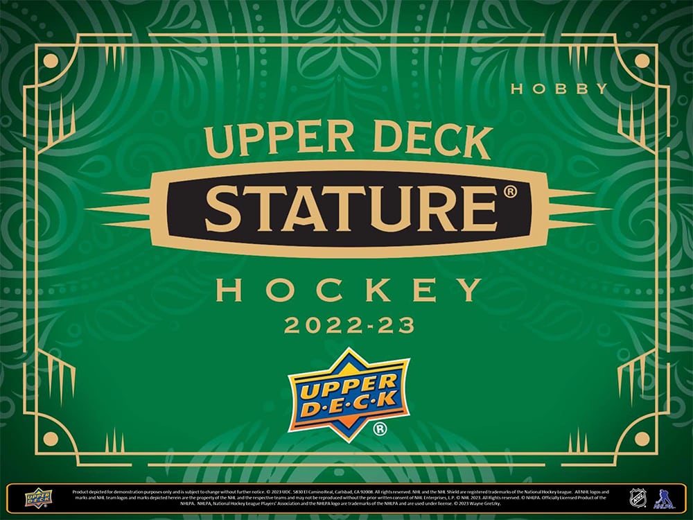 2022-23 UPPER DECK STATURE HOCKEY HOBBY BOX