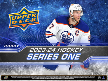 2023-24 Upper Deck Series 1 Hobby Box  (Available Instore)