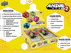 2023 UPPER DECK MARVEL ANIME VOLUME 2 HOBBY BOX