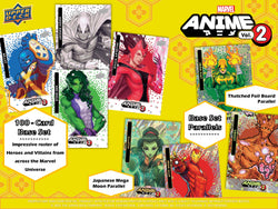 2023 UPPER DECK MARVEL ANIME VOLUME 2 HOBBY BOX