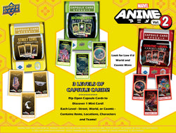 2023 UPPER DECK MARVEL ANIME VOLUME 2 HOBBY BOX