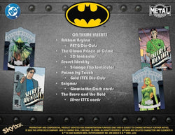 2025 UPPER DECK SKYBOX METAL UNIVERSE BATMAN HOBBY BOX (Available Instore)