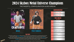 2024 UPPER DECK SKYBOX METAL UNIVERSE CHAMPIONS HOBBY BOX (Available In-store)