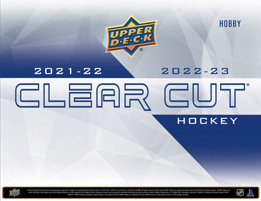 2022-23 UPPER DECK CLEAR CUT COMBINED HOCKEY HOBBY BOX