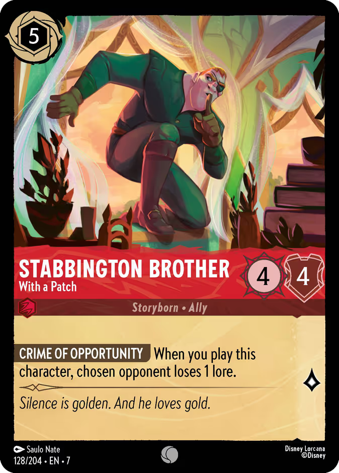 Stabbington Brother - With a Patch (128/204) [Archazia's Island]
