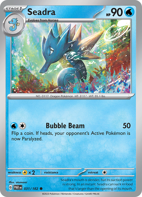 Seadra (031/182) [Scarlet & Violet: Paradox Rift]