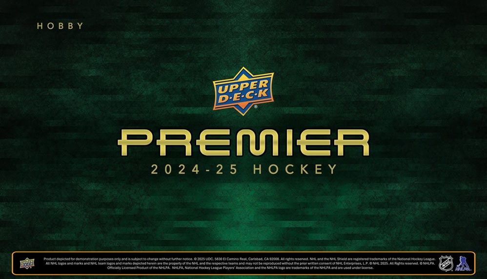 2024-25 Upper Deck Premier Hockey Hobby Box (Available Instore)