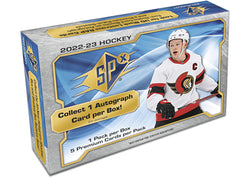 2022-23 UPPER DECK SPX HOCKEY HOBBY BOX