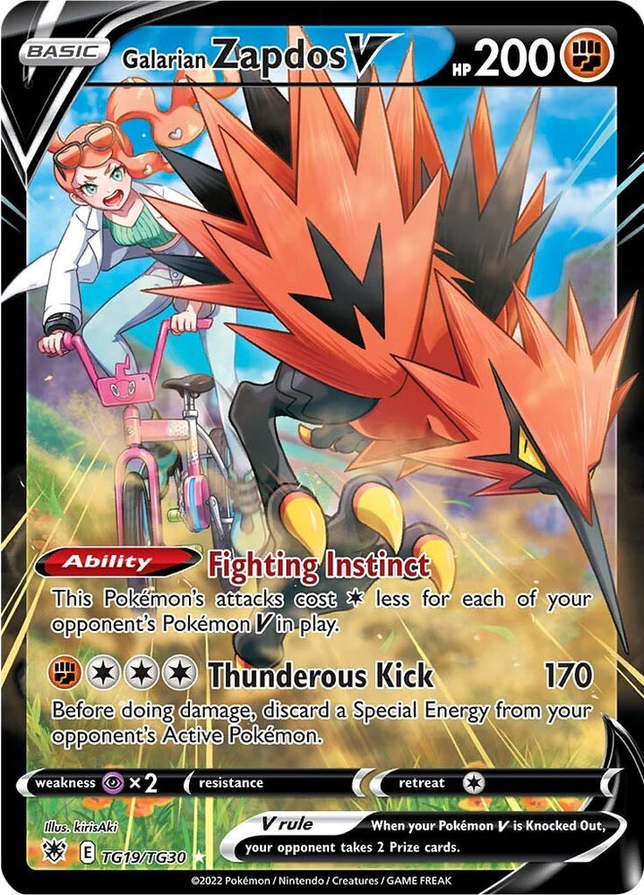 TG19/TG30   Galarian Zapdos V 