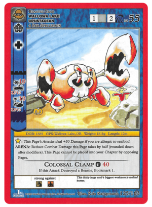 Wallow Beach Crustacean - 125/163