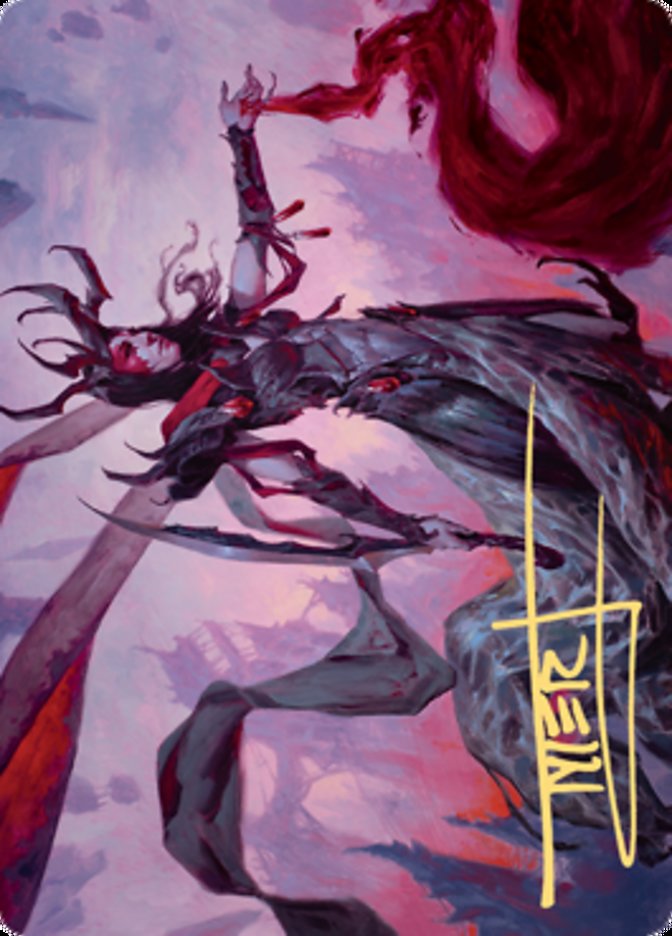 Drana, the Last Bloodchief // Drana, the Last Bloodchief (Art Series) [Zendikar Rising Art Series]