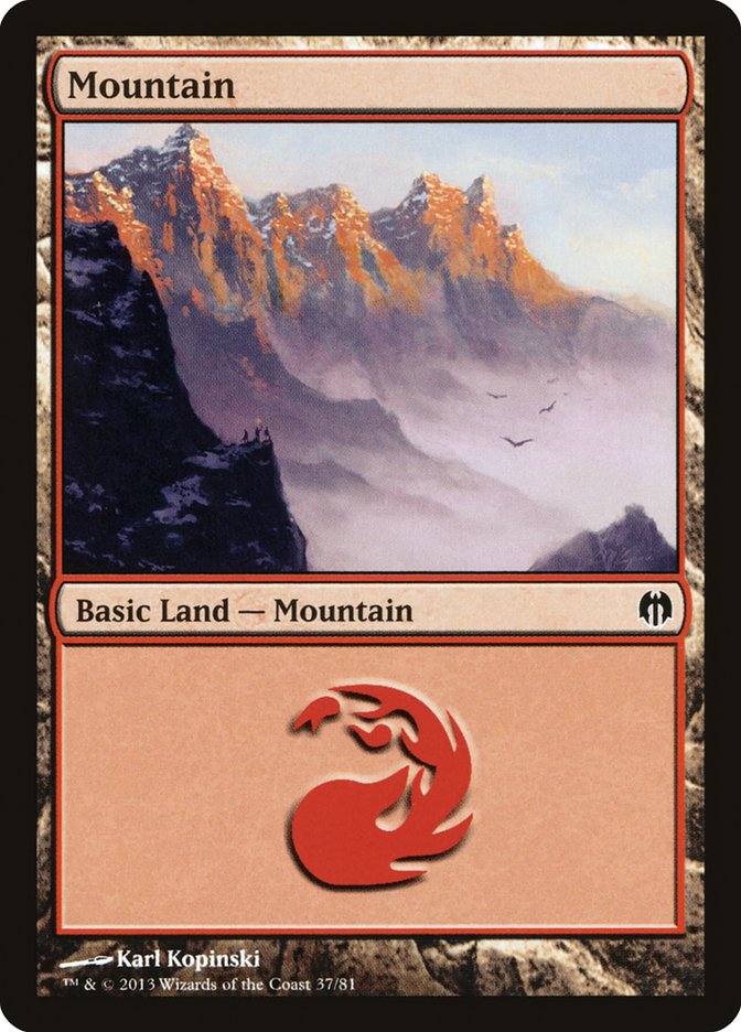 Mountain [Duel Decks: Heroes vs. Monsters]
