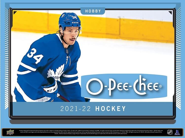 2021-22 Upper Deck O-Pee-Chee Hockey Hobby Box (Available Instore)