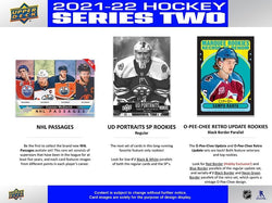 2021-22 Upper Deck Series 2 Hobby Box (Available Instore)