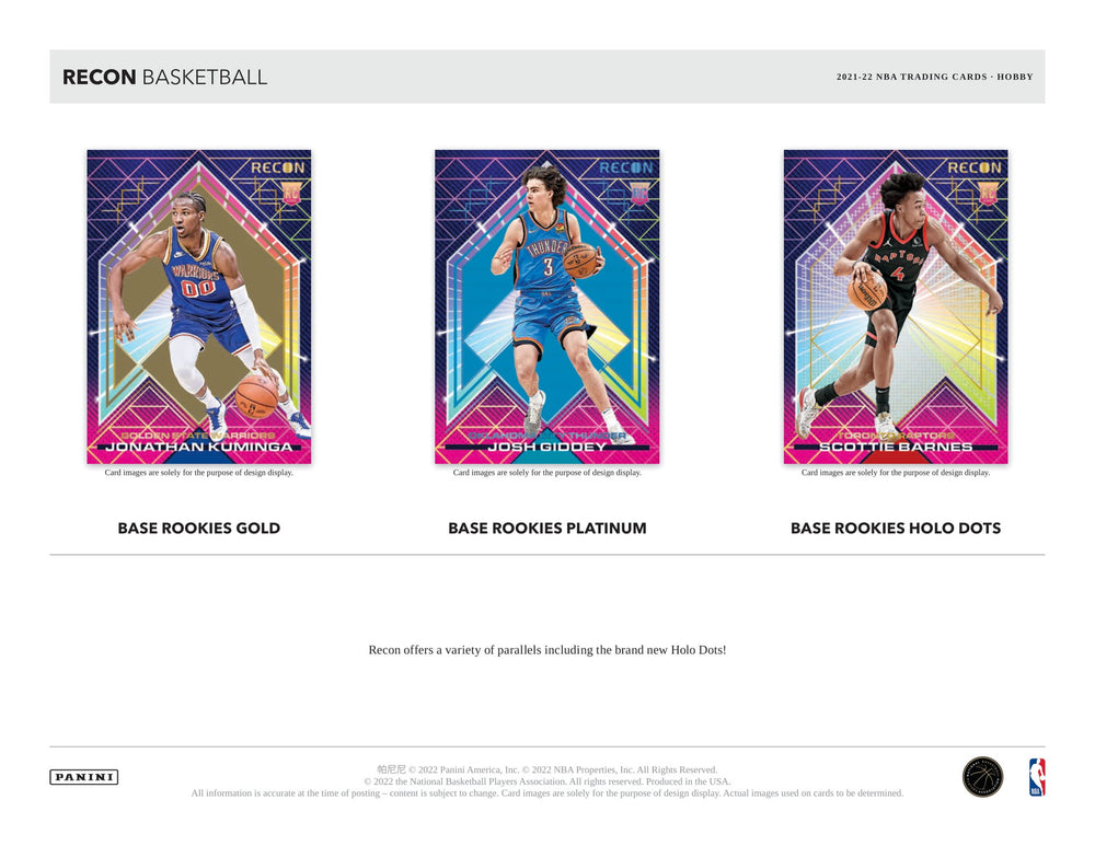 2021-22 Panini RECON Basketball Hobby Box