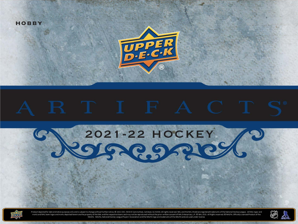 2021-22 UPPER DECK ARTIFACT HOCKEY HOBBY BOX (Available Instore)