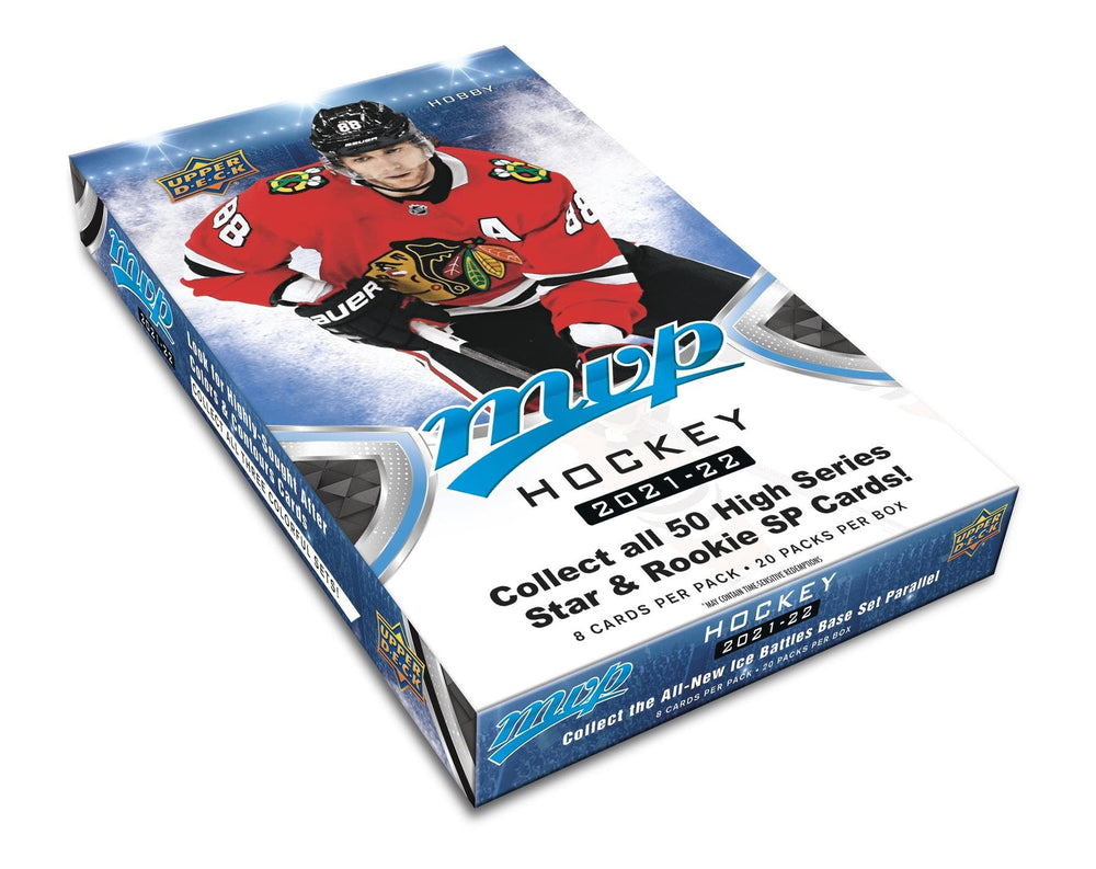 2021-22 Upper Deck MVP Hockey Hobby Box (Contact Us)