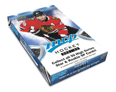 2021-22 Upper Deck MVP Hockey Hobby Box (Contact Us)