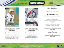 2021-22 UIpper Deck Synergy Hockey Hobby Box