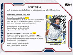 2021 Bowman Chrome Baseball Hobby Box