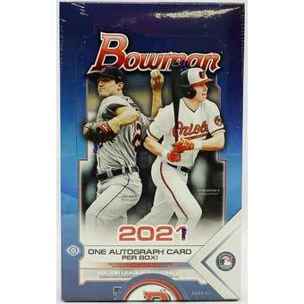 2021 Bowman Baseball Hobby Box