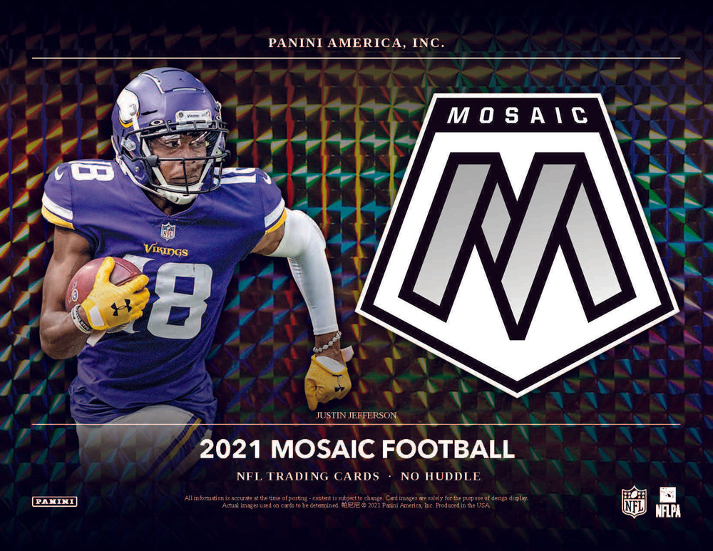 2021 Panini Mosaic NFL No Huddle Hobby Box
