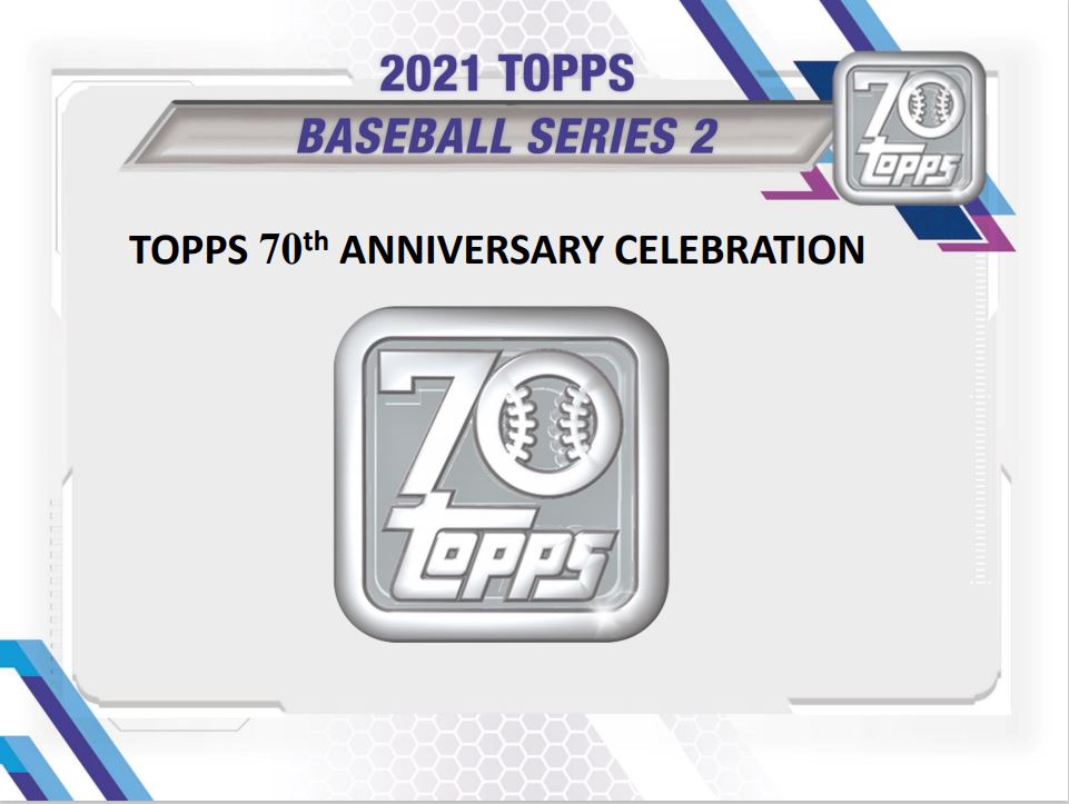 2021 Topps Baseball Series 2 Hobby Box