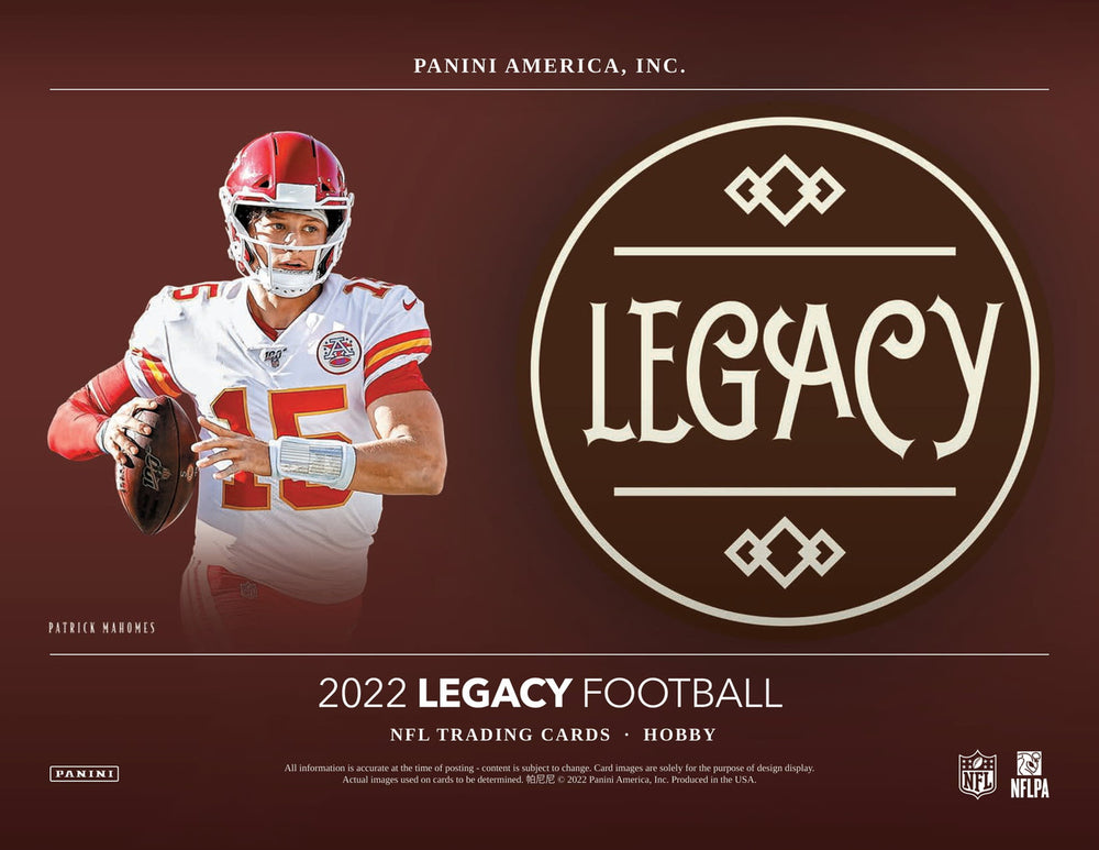 2022 Panini Legacy Football Hobby Box