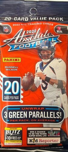 2022 Panini Absolute Football Fat Pack