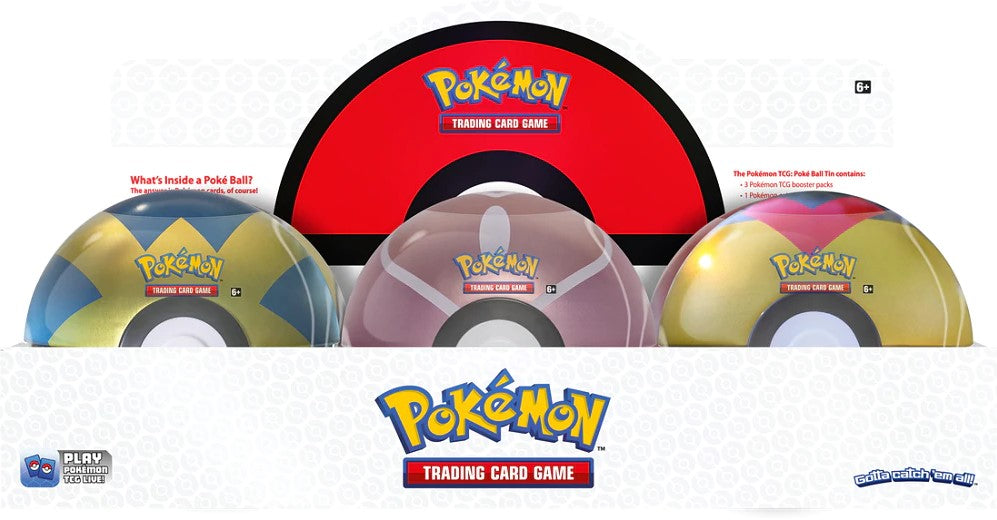 POKEMON - POKE BALL TIN - SPRING 2022