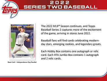 TOPPS CHROME BASEBALL 2022 HOBBY BOX