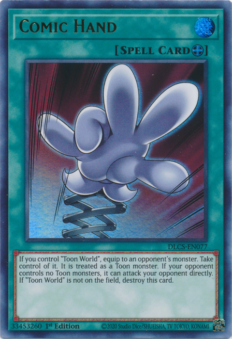 Comic Hand [DLCS-EN077] Ultra Rare