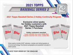 2021 Topps Baseball Series 2 Jumbo Hobby Box