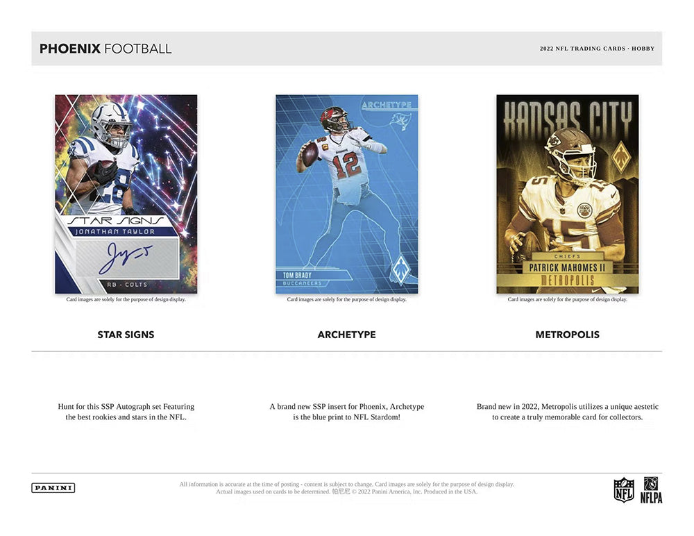 2022 Panini Phoenix Football Hobby