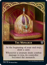 The Monarch // Spirit Double-sided Token [Commander Legends]