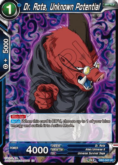 Dr. Rota, Unknown Potential (Reprint)  [DB2-042]