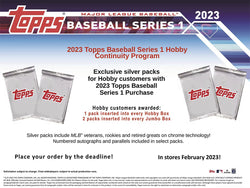 2023 TOPPS SERIES 1 BASEBALLHOBBY BOX