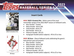 2023 TOPPS SERIES 1 BASEBALLHOBBY BOX