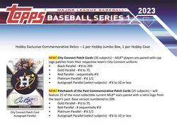 2023 TOPPS SERIES 1 BASEBALLHOBBY BOX