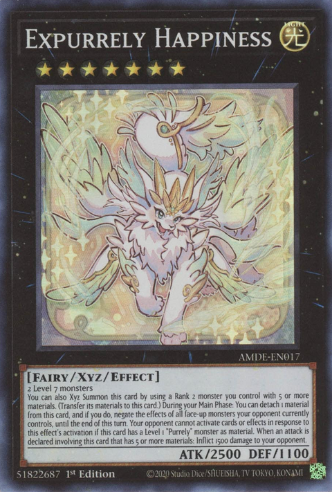 Expurrely Happiness [AMDE-EN017] Super Rare