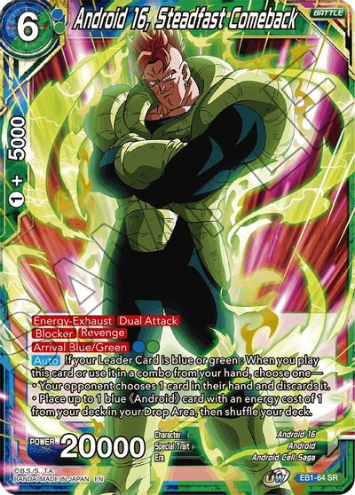 Android 16, Steadfast Comeback [EB1-64]