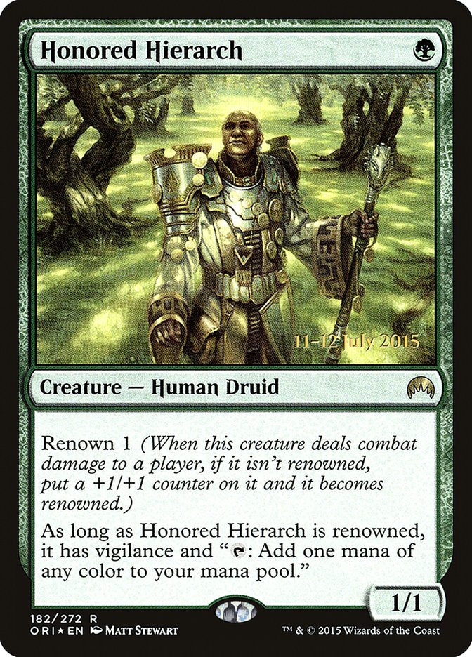 Honored Hierarch [Magic Origins Promos]