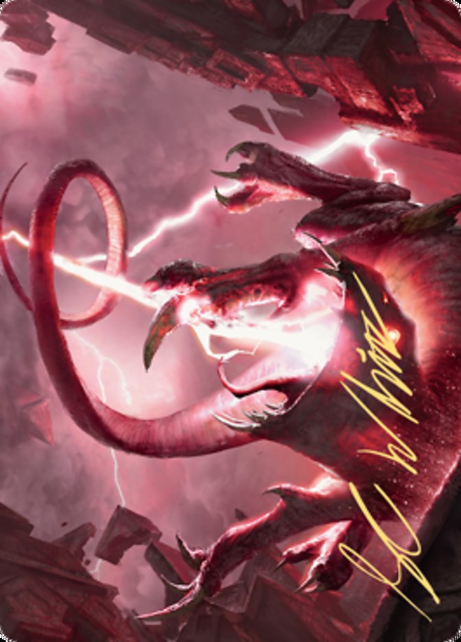 Thundering Rebuke // Thundering Rebuke (Art Series) [Zendikar Rising Art Series]