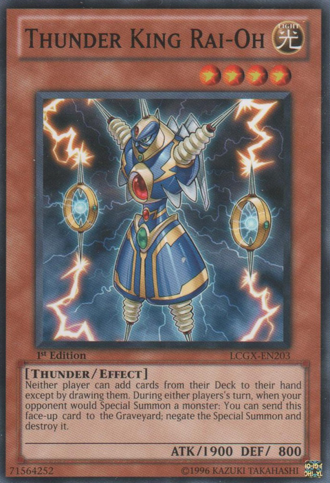 Thunder King Rai-Oh [LCGX-EN203] Common