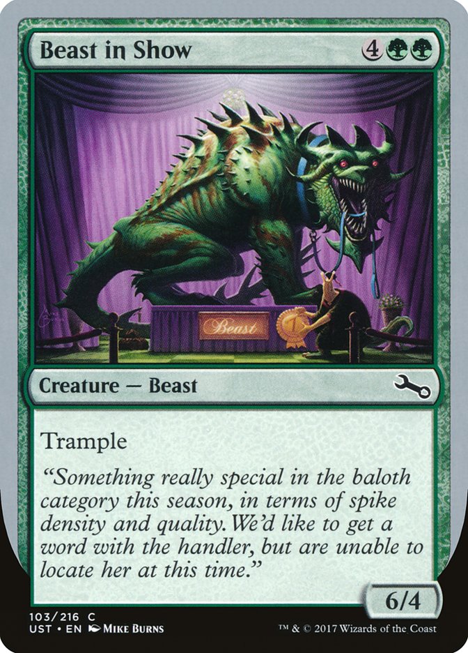 Beast in Show [Unstable]