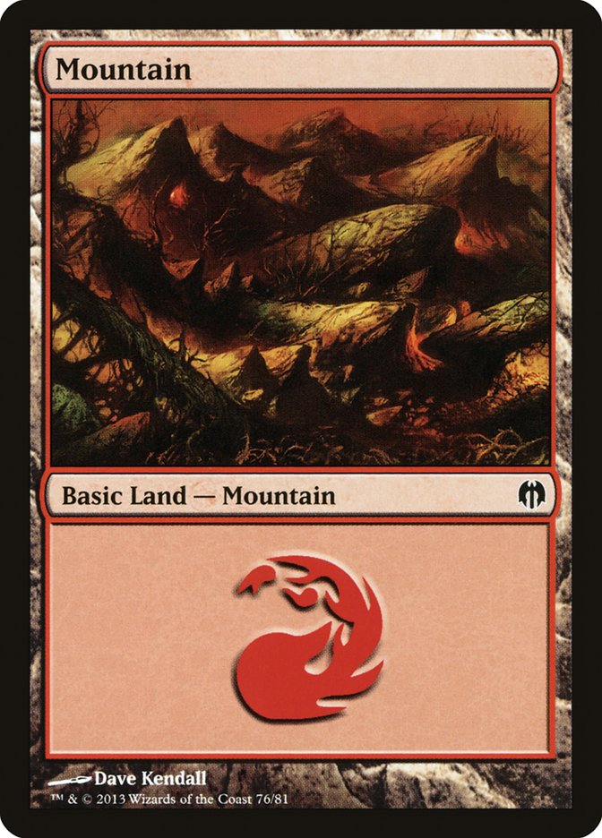 Mountain [Duel Decks: Heroes vs. Monsters]