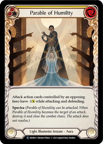 Parable of Humility [U-MON011-RF] (Monarch Unlimited)  Unlimited Rainbow Foil